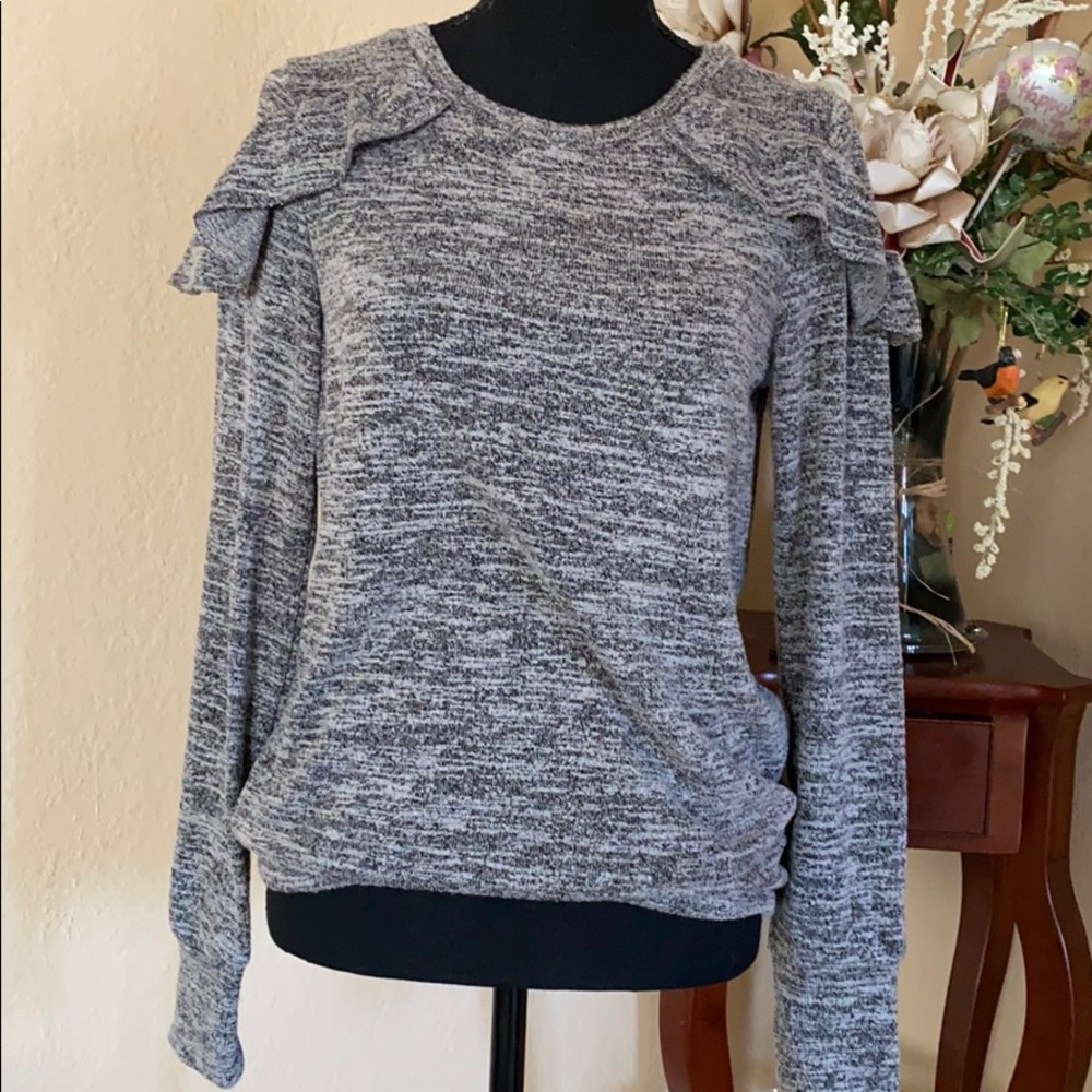 NWOT Long sleeve Gray Sweater